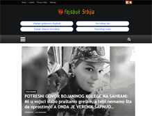 Tablet Screenshot of fejsbuksrbija.com